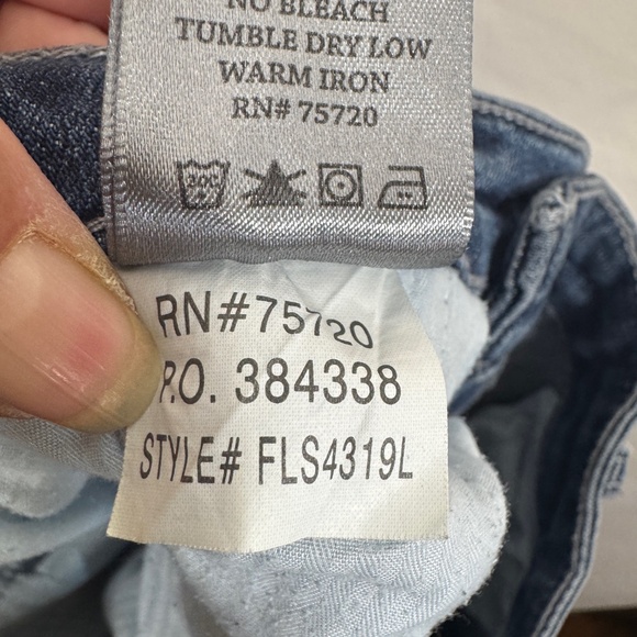 BKE Tyler Mens Size 36L Dark Fade Boot Cut Cowboy Western Zip Fly - Picture 5 of 11